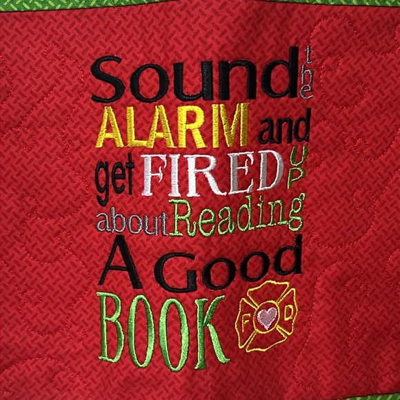 Children's Travel Bookkeeper Coloring Reading Book Caddy Firefighter - Picture 2 of 7